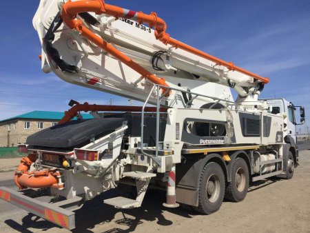 Бетононасос ман Либхер