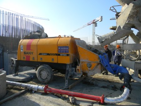 Бетононасосы стационарные подачабетона более 100метров