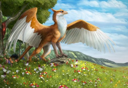 Грифон птица