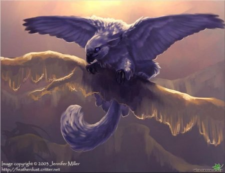 Фамильяр Грифон белый