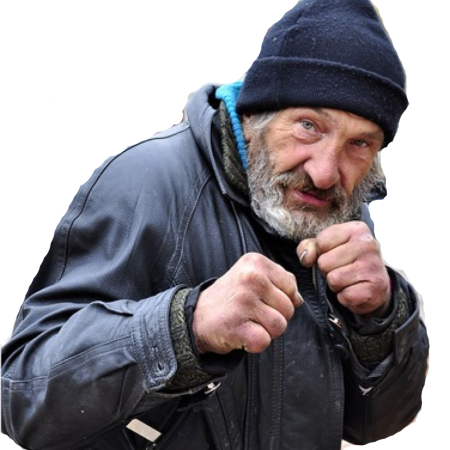 Бомж Валерий
