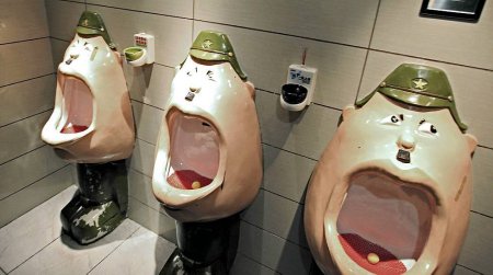 Странные японские унитазы