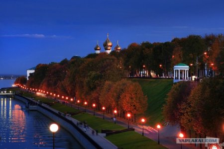 Волжская набережная Ярославль