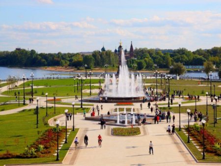 Ярославль парк тысячелетия Ярославля