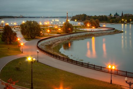 Набережная Которосли Ярославль
