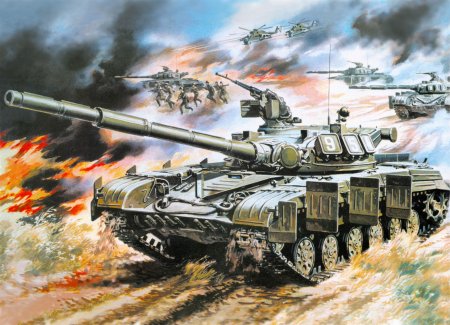 Т-64 танк модель