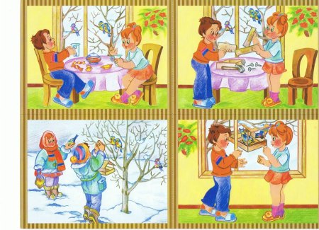 Рассказывание по сюжетным картинкам