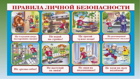 Безопасное поведение дома и на улице