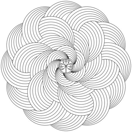 Спиралевидная Мандала