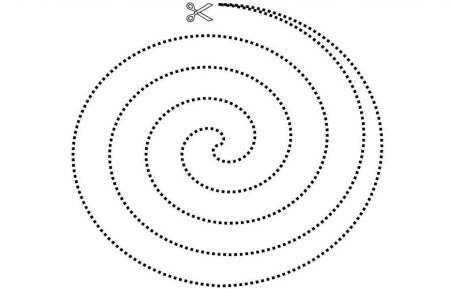 Спираль для вырезания