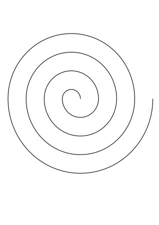 Спираль для вырезания