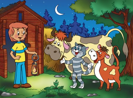 Герои Простоквашино Гаврюша