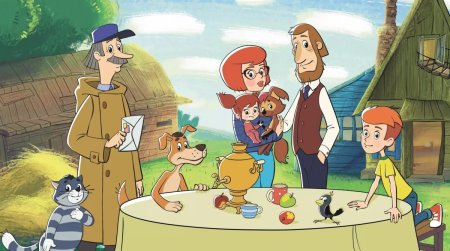 Трое из Простоквашино мультфильм 1978