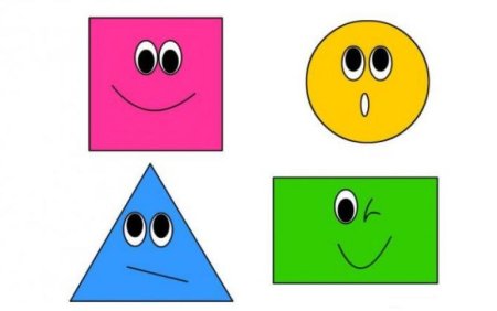 Геометрические фигуры для детей