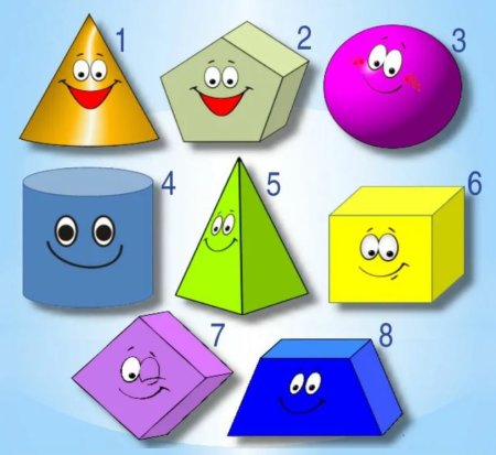 Геометрические фигуры для малышей