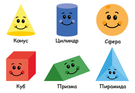 Геометрические фигуры для дите