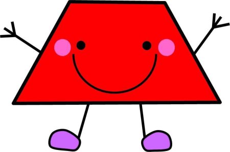 Веселые геометрические фигурки