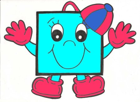 Веселые геометрические фигуры