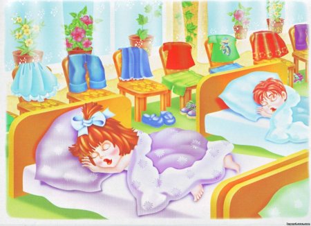 Сон час в детском саду