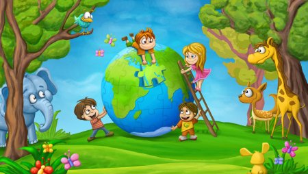Дети и природа