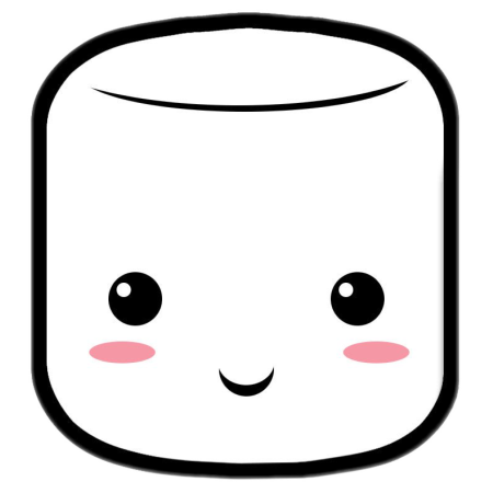 Кавайный маршмеллоу