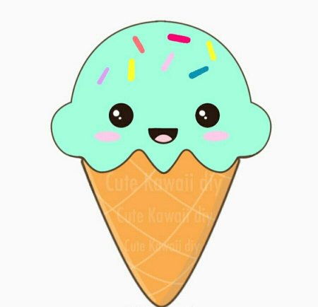 Рисунки для срисовки мороженое