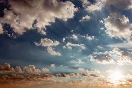 Небо с облаками