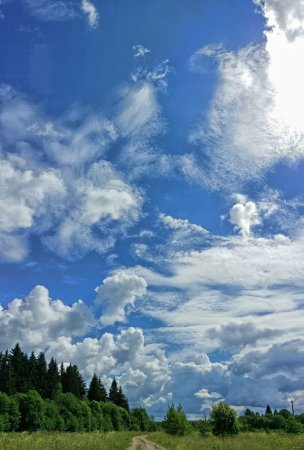 Красивые облака