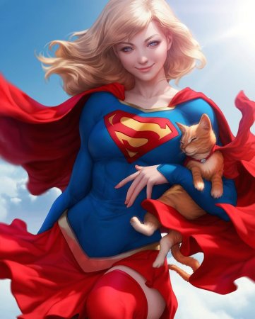 Супергёрл Марвел