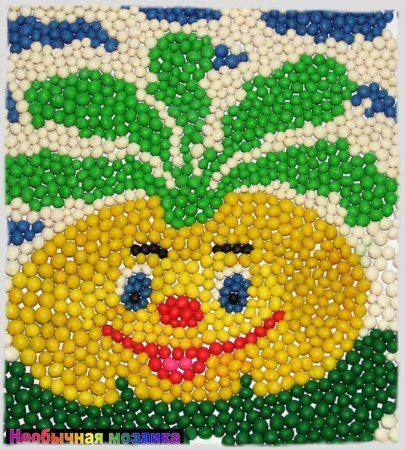 Пластелиновая мозайка