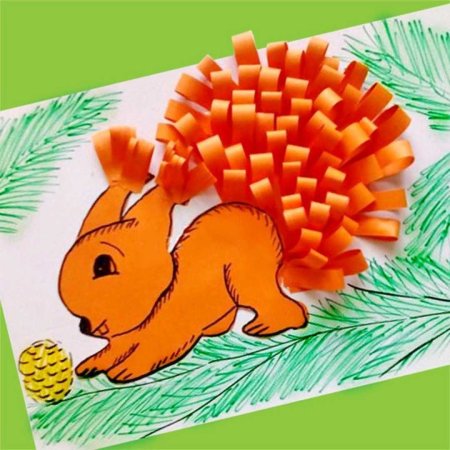 Поделка белка