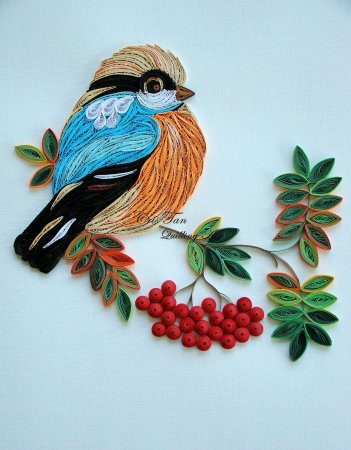 Аппликация из разных материалов