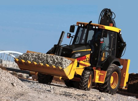 Турецкий экскаватор погрузчик Cukurova