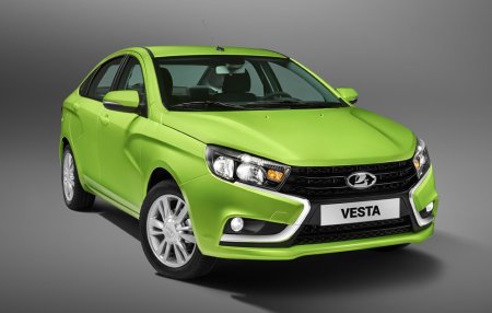 Lada Vesta машина Российская