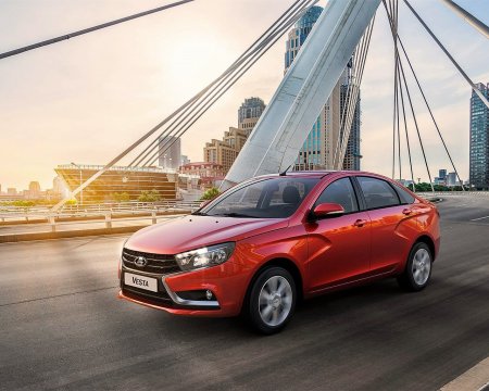Машина Lada Vesta