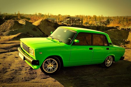 ВАЗ-2105 Жигули зеленая