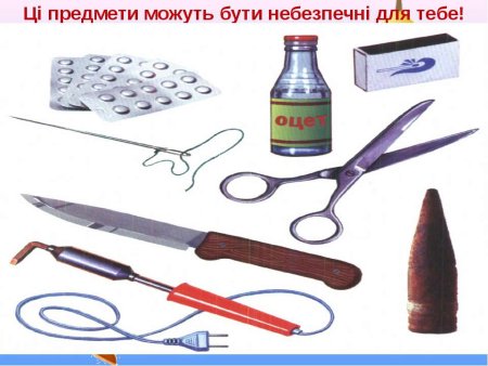 Опасные предметы