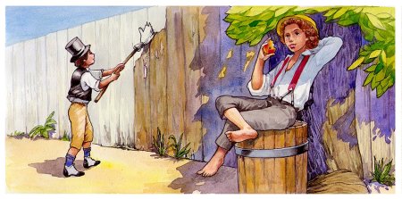 Сказка приключения Тома Сойера