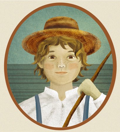 Том Сойер портрет