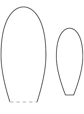 Трафаретлипесточка ромашки