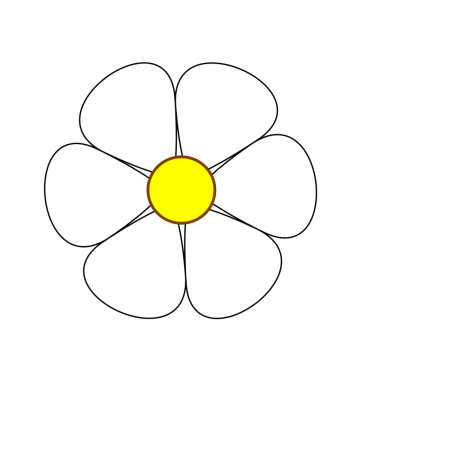 Цветок с семью лепестками