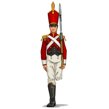 Стойкий оловянный солдатик солдатик