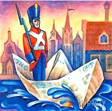 Сказки Андерсена оловянный солдатик
