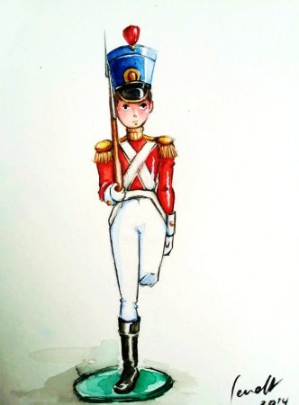 Оловянный солдатик Андерсен