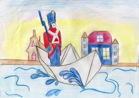 Оловянный солдатик Андерсен