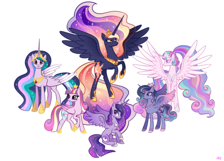 My little Pony аликорны