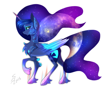 Аликорн принцесса Луна