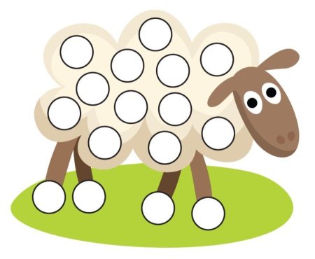 Пластилиновые заплатки для малышей