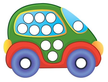 Пластилиновые заплатки машинки