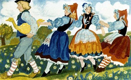 Братья Гримм золотой Гусь